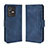 Leather Case Stands Flip Cover Holder BY3 for Vivo V23 Pro 5G Blue