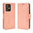 Leather Case Stands Flip Cover Holder BY3 for Vivo V23 Pro 5G Pink