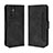 Leather Case Stands Flip Cover Holder BY3 for Vivo V23e 5G Black