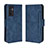 Leather Case Stands Flip Cover Holder BY3 for Vivo V23e 5G Blue