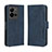 Leather Case Stands Flip Cover Holder BY3 for Vivo V25 5G Blue