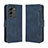 Leather Case Stands Flip Cover Holder BY3 for Vivo V25 Pro 5G Blue