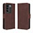 Leather Case Stands Flip Cover Holder BY3 for Vivo V27 Pro 5G