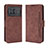 Leather Case Stands Flip Cover Holder BY3 for Vivo X Note Brown