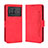 Leather Case Stands Flip Cover Holder BY3 for Vivo X Note Red