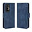 Leather Case Stands Flip Cover Holder BY3 for Vivo X70 Pro 5G Blue