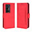 Leather Case Stands Flip Cover Holder BY3 for Vivo X70 Pro+ Plus 5G Red