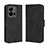 Leather Case Stands Flip Cover Holder BY3 for Vivo X80 Lite 5G Black