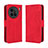 Leather Case Stands Flip Cover Holder BY3 for Vivo X90 Pro+ Plus 5G Red