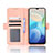 Leather Case Stands Flip Cover Holder BY3 for Vivo Y30 5G