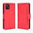 Leather Case Stands Flip Cover Holder BY3 for Vivo Y52s 5G Red