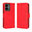 Leather Case Stands Flip Cover Holder BY3 for Vivo Y77e 5G Red