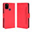 Leather Case Stands Flip Cover Holder BY3 for Wiko View5 Plus Red