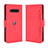 Leather Case Stands Flip Cover Holder BY3 for Xiaomi Black Shark 4 Pro 5G Red