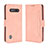 Leather Case Stands Flip Cover Holder BY3 for Xiaomi Black Shark 4S 5G Pink