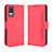 Leather Case Stands Flip Cover Holder BY3 for Xiaomi Civi 1S 5G Red