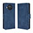 Leather Case Stands Flip Cover Holder BY3 for Xiaomi Mi 10i 5G Blue