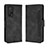 Leather Case Stands Flip Cover Holder BY3 for Xiaomi Mi 10T 5G Black