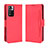 Leather Case Stands Flip Cover Holder BY3 for Xiaomi Mi 11i 5G (2022) Red