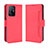 Leather Case Stands Flip Cover Holder BY3 for Xiaomi Mi 11T 5G Red