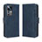 Leather Case Stands Flip Cover Holder BY3 for Xiaomi Mi 12T Pro 5G Blue