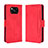 Leather Case Stands Flip Cover Holder BY3 for Xiaomi Poco X3 Pro Red