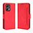 Leather Case Stands Flip Cover Holder BY3 for Xiaomi Poco X4 GT 5G Red