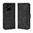 Leather Case Stands Flip Cover Holder BY3 for Xiaomi Redmi 10 Power Black