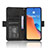 Leather Case Stands Flip Cover Holder BY3 for Xiaomi Redmi 12 4G