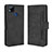 Leather Case Stands Flip Cover Holder BY3 for Xiaomi Redmi 9C NFC Black