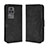 Leather Case Stands Flip Cover Holder BY3 for Xiaomi Redmi K40S 5G Black