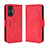 Leather Case Stands Flip Cover Holder BY3 for Xiaomi Redmi K50 Gaming 5G Red