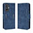 Leather Case Stands Flip Cover Holder BY3 for Xiaomi Redmi K50 Gaming AMG F1 5G Blue