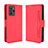 Leather Case Stands Flip Cover Holder BY3 for Xiaomi Redmi Note 10 Pro 5G Red