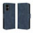 Leather Case Stands Flip Cover Holder BY3 for Xiaomi Redmi Note 12R Pro 5G Blue