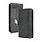 Leather Case Stands Flip Cover Holder BY4 for Asus ROG Phone 5s Black