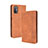 Leather Case Stands Flip Cover Holder BY4 for HTC Desire 21 Pro 5G