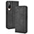 Leather Case Stands Flip Cover Holder BY4 for HTC Desire 22 Pro 5G