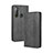 Leather Case Stands Flip Cover Holder BY4 for HTC U20 5G Black