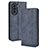 Leather Case Stands Flip Cover Holder BY4 for Huawei Nova 10 Blue