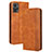 Leather Case Stands Flip Cover Holder BY4 for Motorola Moto E22