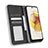 Leather Case Stands Flip Cover Holder BY4 for Motorola Moto G53j 5G