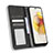 Leather Case Stands Flip Cover Holder BY4 for Motorola Moto G53y 5G