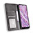 Leather Case Stands Flip Cover Holder BY4 for Nokia C10