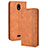 Leather Case Stands Flip Cover Holder BY4 for Nokia C100