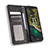 Leather Case Stands Flip Cover Holder BY4 for Nokia C100