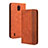 Leather Case Stands Flip Cover Holder BY4 for Nokia C2