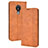 Leather Case Stands Flip Cover Holder BY4 for Nokia C21