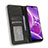 Leather Case Stands Flip Cover Holder BY4 for Nokia C300