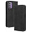 Leather Case Stands Flip Cover Holder BY4 for Nokia G42 5G Black